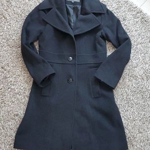 Black Kenneth Cole Pea Coat